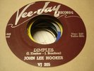BLUES JOHN LEE HOOKER Dimples VJ 205 VG++ TO M-