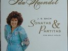 IDA HAENDEL /  BACH Sonatas and Partitas Solo Violin - TESTAMENT 3LP BOX