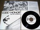ORIGINAL PUNK HARDCORE Code Of Honor What Are We Gonne Do 45 w/ Picture Sleeve