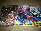 Iron Maiden number of the beast caught somewhere in time LP's Original US press