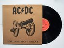 AC/DC - FOR THOSE ABOUT TO ROCK - LP - BEAUT & SCARCE