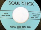 rare Soul 45 DEBONAIRS please come back baby SOUL CLICK