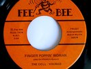 Rare Soul 45 The Dell Vikings - Finger Poppin Woman