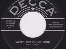 Rockabilly 45 - JIMMY And JOHNNY - Sweet Love On My Mind / Imagination
