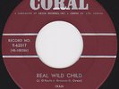 Rockabilly 45 (Canada CORAL) - IVAN - Real Wild Child / Oh You Beautiful Doll