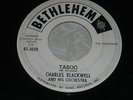 RARE LATIN SOUL, CHARLES BLACKWELL,  TABOO / MIDNIGHT IN LUXEMBOURG.