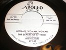 The Sparks Of Rhythm (Berliners) 45 Woman Woman Woman APOLLO PROMO