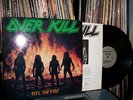 OVERKILL-FEEL THE FIRE LP MEGAFORCE RECORDS