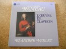 BLANDINE VERLET - Jean-Philippe Rameau - L'oeuvre de clavecin - 3 LP box