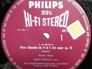 PHILIPS HI-FI Stereo * BEETHOVEN * CASADESUS Piano / ROSBAUD Cond. NM * RARE
