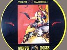 GUNS 'N ROSES For A Few Dollars More LP Picture Disc VERY RARE Whole Lotta Rosie