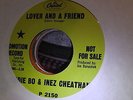 Nola Funk 45 Eddie Bo & Inez Cheatham - Lover and a friend on Capitol HEAR