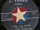 45 RPM record The Sound Extraction I feel like crying Tina J Three 509 grage 60s