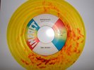 RARE The Revels Church Key / Vesuvius Promo 45 Yellow Red Swirl Original Surf