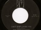 THE CONQUISTADORS Can't Stop Loving You on Act IV Northern Soul 45 hear
