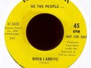 WE THE PEOPLE When I Arrive on RCA Promo Garage 45 Hear