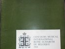 EKATERINA NOVITSKAYA - MITSUKO UCHIDA / Belgian QUEEN ELISABETH 1968