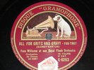 FESS WILLIAMS ROYAL FLUSH - She's still dizzy - 78 rpm Gramophone EX+