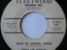 TEDDY LEE MICHAEL Back To School Again ROCKABILLY ROCKER BOPPER FLEETWOOD HEAR