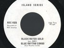 BLUE RHYTHM COMBO Black Water Gold RARE ISLANDS FUNK/BREAKS 45 Island Series