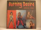 Burning Desire / Break Free  Super Rare Private Metal. New Lp 