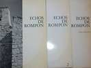 JEANNE BOVET recital / ECHOS DE ROMPON 4 volumes ( complete )