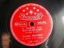 Georges Brassens Une jolie fleur Polydor 78T