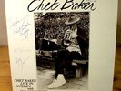 CHET BAKER & ÅKE JOHANSSON TRIO LIVE IN SWEDEN (AUTOGRAPHED) LP