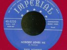 pc45-R&B-Imperial 5220-Fats Domino  RED WAX
