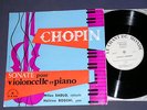 CHOPIN cello piano sonata SADLO BOSCHI chant monde 10