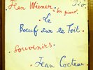 JEAN WIENER COCTEAU Le boeuf sur le toit 1958 PATHE STX 127