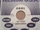 Northern Soul ( BARBARA RANDOLPH ) on SOUL ''I got a feeling' 45rpm - PROMO -