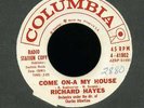Mod Soul 45 RICHARD HAYES Come On-A My House on Columbia 41802 NM