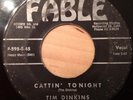 Tim Dinkins and His Texas Cut Ups Cattin' Tonight Rare Rockabilly Country 45