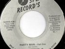 rare Modern Soul 45 BILLY PETERSON party man SPLIT