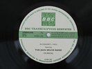 JACK BRUCE  . Live In Concert  .  Rare BBC Transcription Vinyl  . CREAM