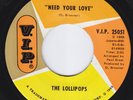 LOLLIPOPS Need Your Love  northern soul 45 Motown VIP Cheating HEAR