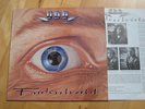 U.D.O. - Faceless World (1990 Insert + Aufkleber M-/M-)