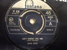 DAVID ESSEX CAN'T NOBODY LOVE YOU/BABY I DON'T MIND VG+