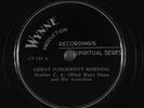 Hear Black Gospel 78RPM BROTHER C.A. (Blind Man) SLOAN   WYNNE 110 NOS