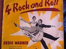 EDDIE WARNER - 4 ROCK AND ROLL 7/45 EP SPANISH ODEON 1957 RARE VG