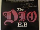 RONNIE JAMES DIO  BLACK SABBATH THE E.P #DIOEP 7. AUTOGRAPHED UK 45 SINGLE