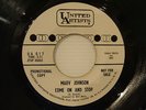 Northern Soul-MARV JOHNSON-COME ON AND STOP-UTD ARTS W/DEMO-Hear