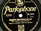 MEGA-RARE 1929 FRED ELIZALDE /AL BOWLLY 78 
