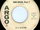 J.C. DAVIS The Splib SAXY MOD BABYMAKER 45 on ARGO 5382