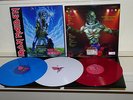 IRON MAIDEN  Box 3 lps Back to the front Paris 99  rare rare