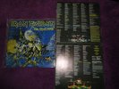 IRON MAIDEN LIVE AFTER DEATH G/F 2LP + THICK INSERTS RARE GREEK ISSUE EMI