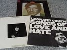 LEONARD COHEN Set of 3 LPs