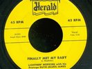 pc45-Blues -Herald 483-Lightnin' Hopkins w/ his protege Ruth (Blues) Ames