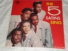 1957 THE 5 SATINS SING lp- EMBER # -ELP-100- RED LABEL - DOO WOP- FIVE